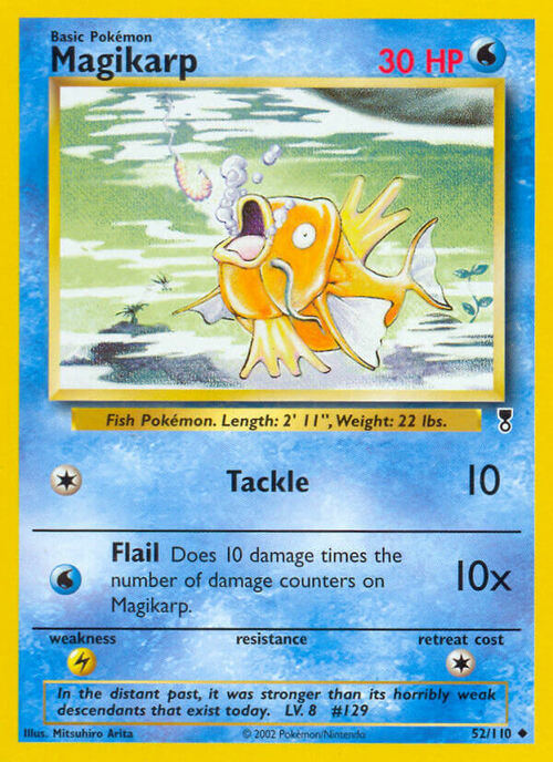 Magikarp Card Front