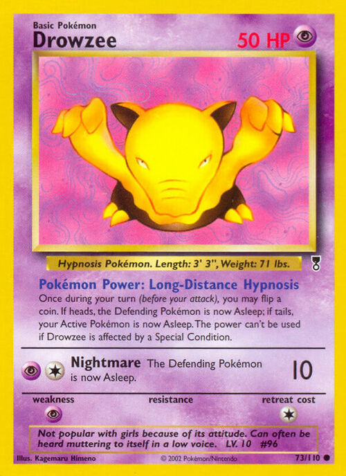 Drowzee Card Front