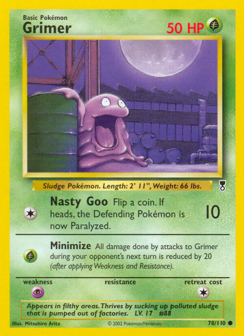 Grimer Card Front