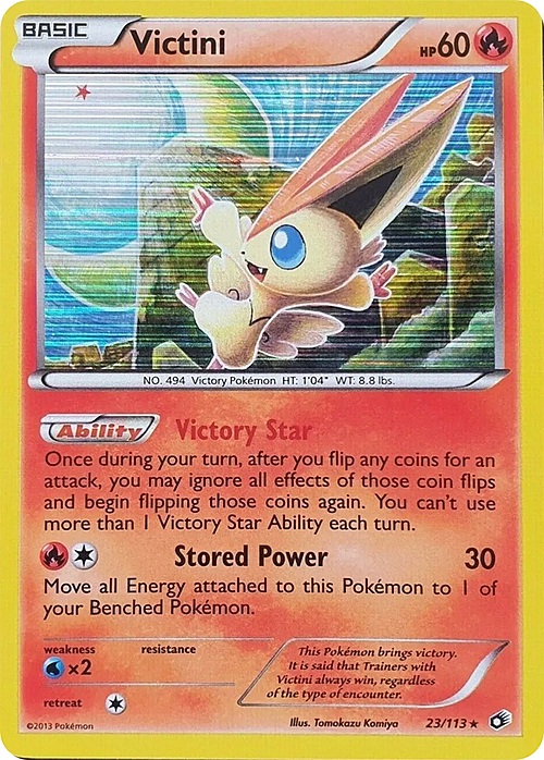 Victini Card Front