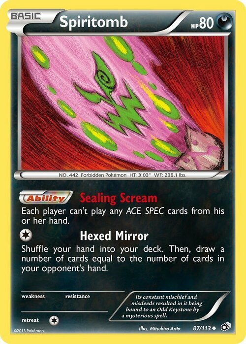 Spiritomb Card Front