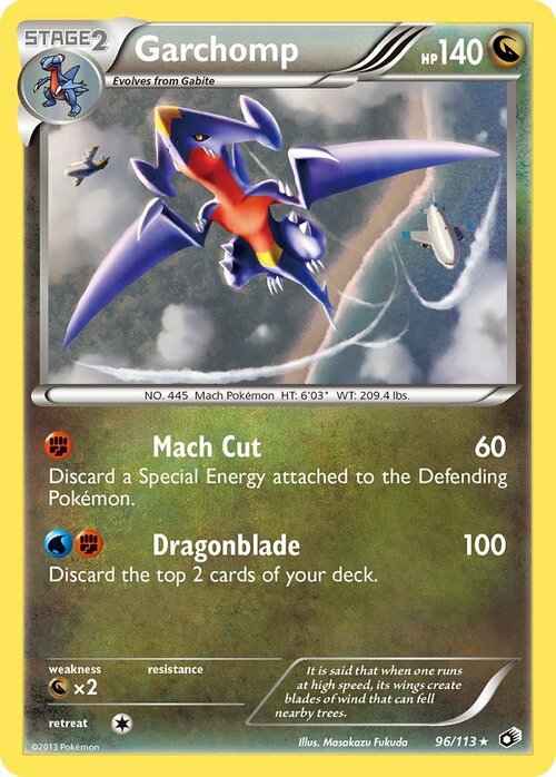 Garchomp Card Front