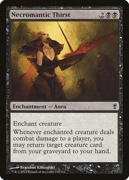 Necromantic Thirst Card Front