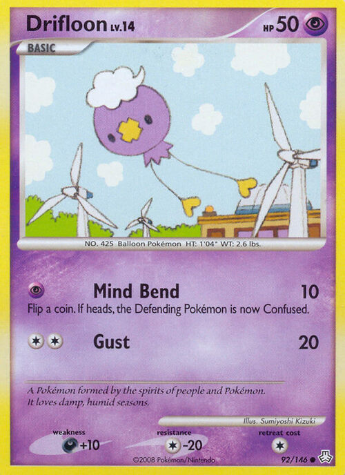 Drifloon Lv.14 Card Front