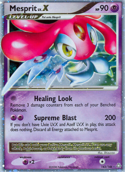 Mesprit LV.X Card Front