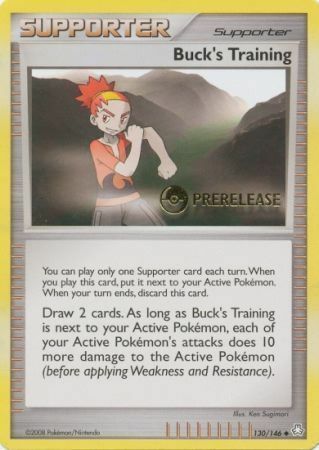 Buck's Training Card Front