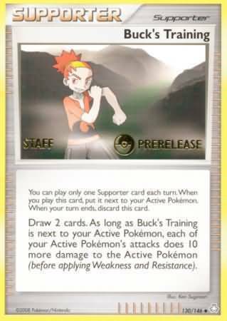 Buck's Training Card Front