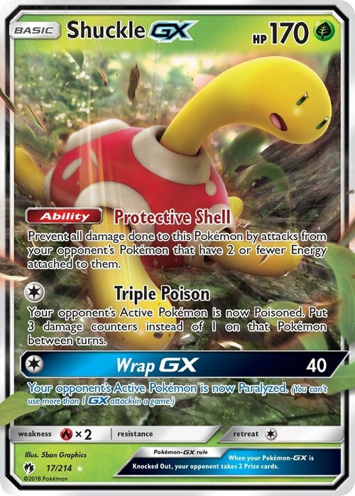 Shuckle GX Card Front