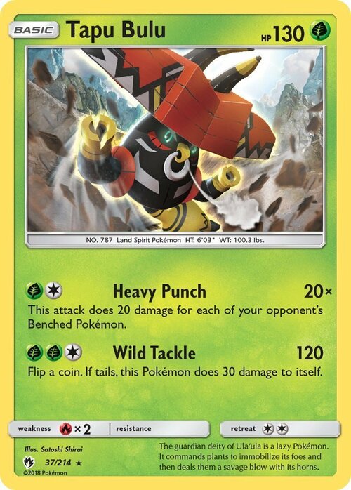 Tapu Bulu Card Front