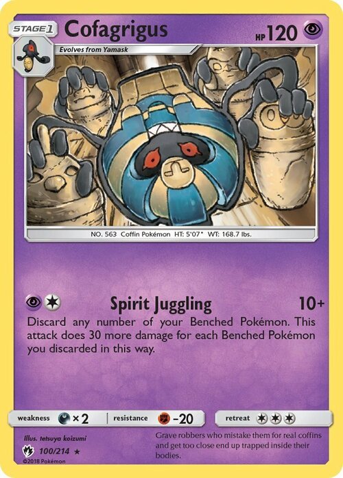 Cofagrigus Card Front