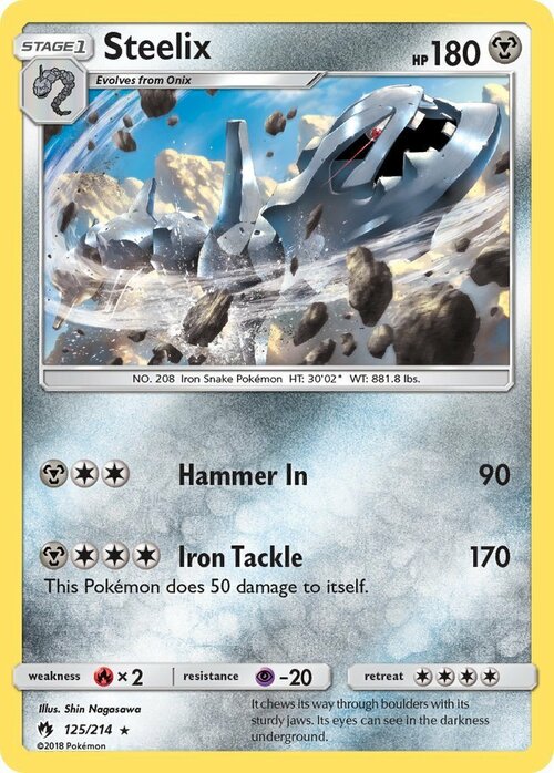 Steelix Card Front