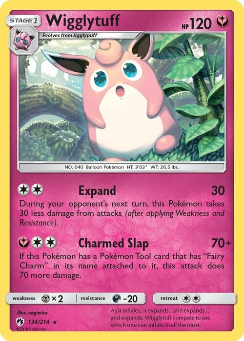 Wigglytuff Card Front