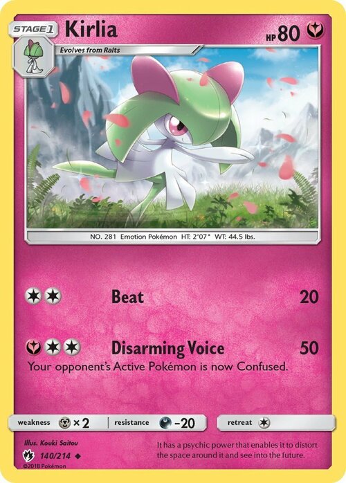 Kirlia Card Front