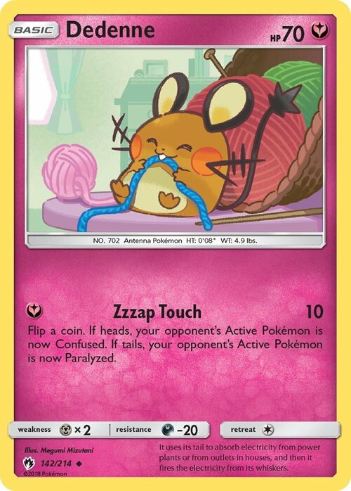 Dedenne Card Front