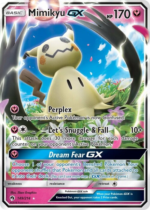 Mimikyu GX Card Front