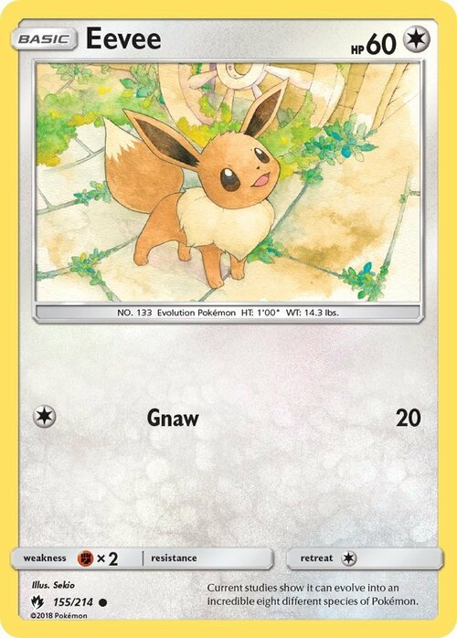 Eevee Card Front