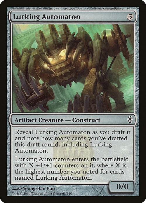 Lurking Automaton Card Front