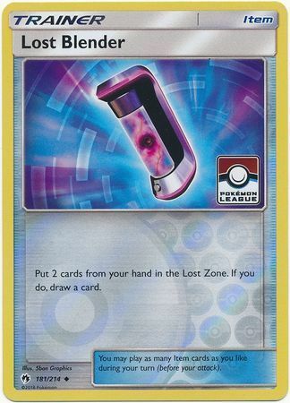 Lost Blender Card Front