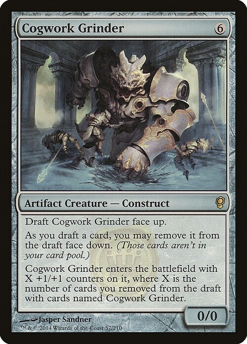 Cogwork Grinder Card Front