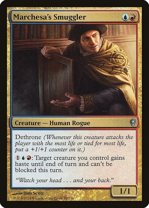 Marchesa's Smuggler Card Front