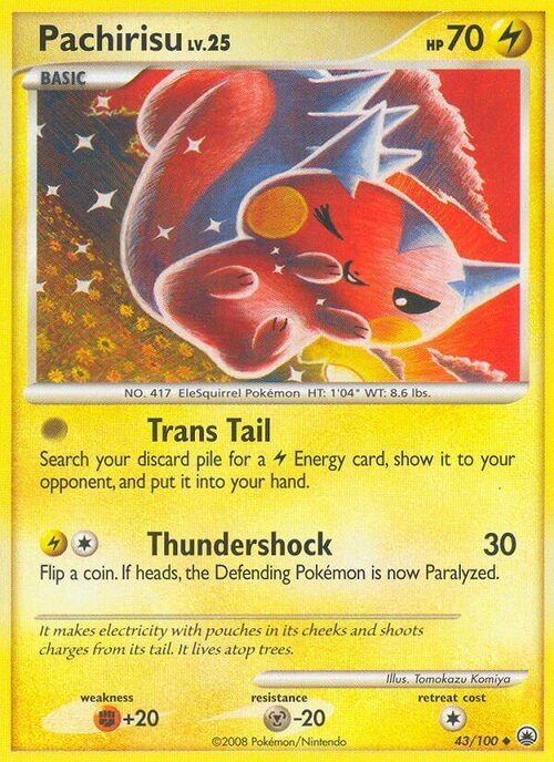 Pachirisu Card Front