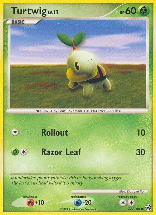 Turtwig Card Front