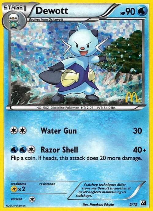 Dewott Card Front