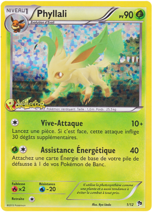 Leafeon Card Front