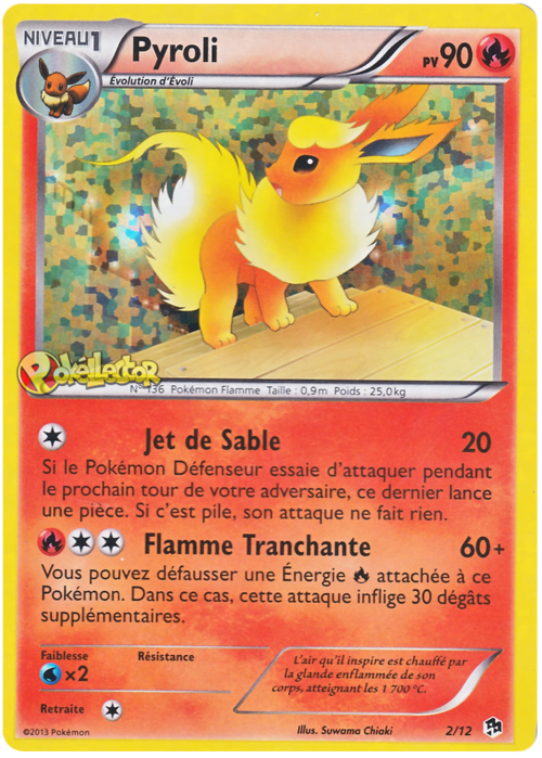 Flareon Card Front