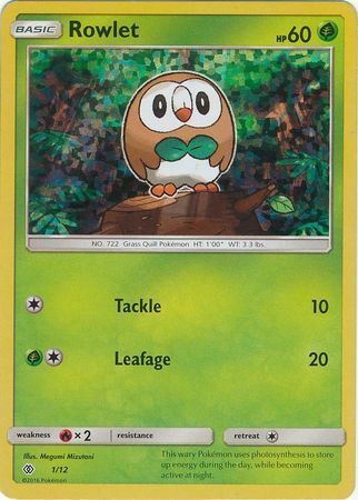 Rowlet Card Front