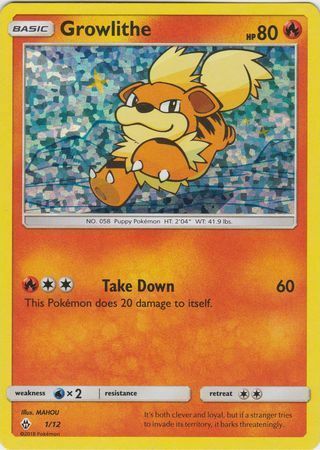 Growlithe Card Front