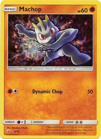 Machop Card Front