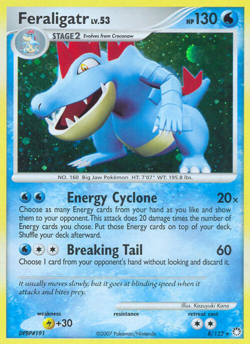 Feraligatr Card Front