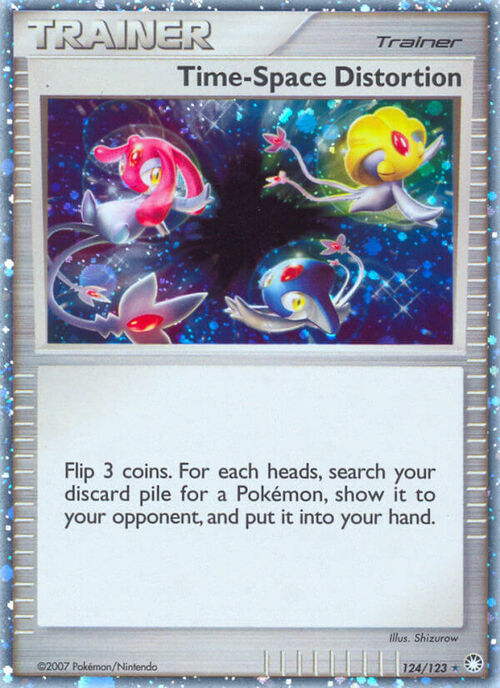 Time-Space Distortion Card Front