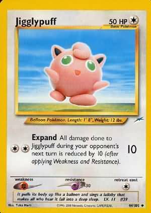 Jigglypuff Card Front