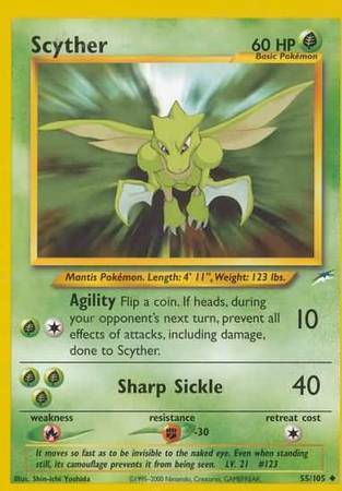 Scyther Card Front