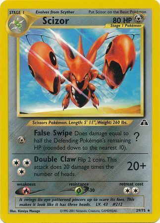 Scizor Card Front