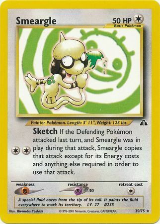 Smeargle Card Front