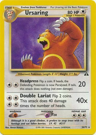 Ursaring Card Front