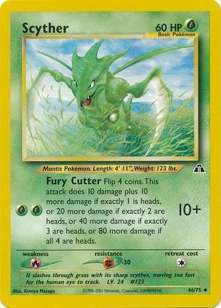 Scyther Card Front