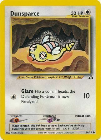 Dunsparce Card Front