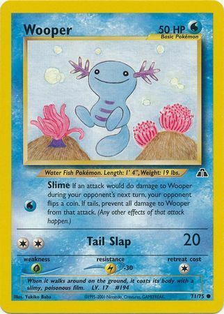 Wooper Card Front