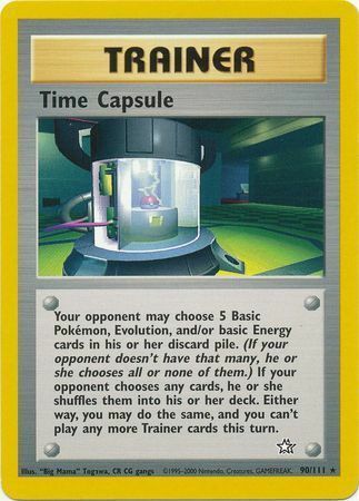 Time Capsule Card Front