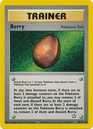 Berry Card Front