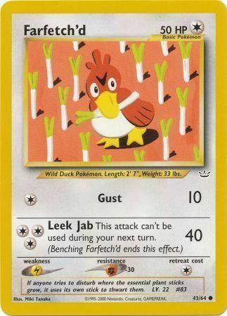 Farfetch'd Card Front