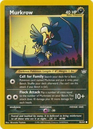 Murkrow Card Front