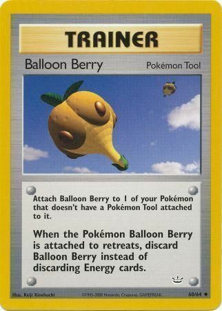 Balloon Berry Card Front