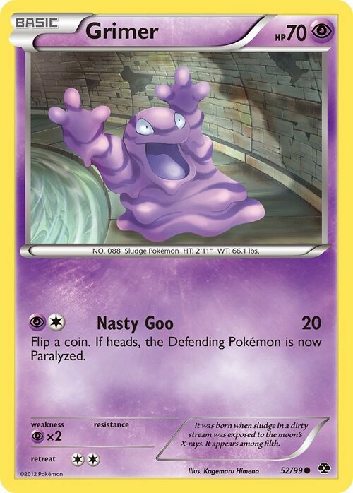 Grimer Card Front