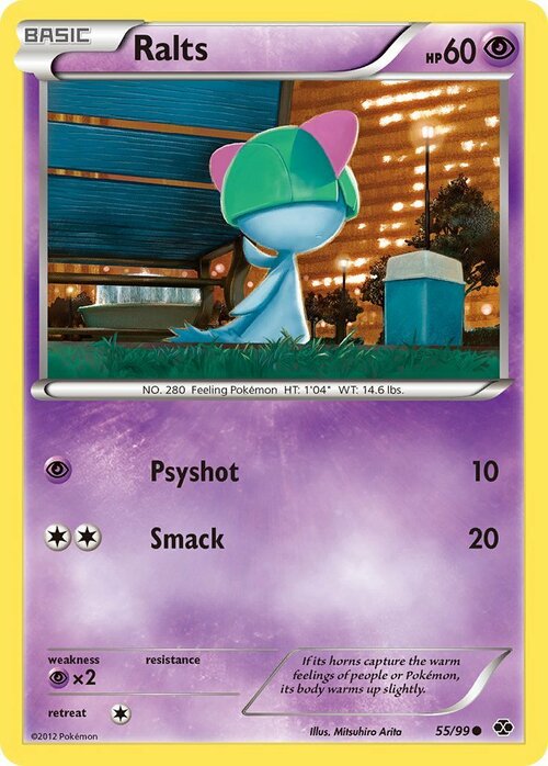 Ralts Card Front