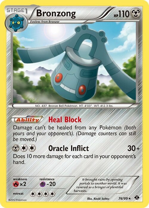 Bronzong Card Front